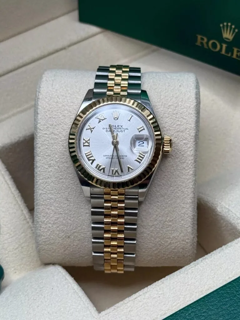 RLX Lady-Datejust 31mm 279173 Silver Roman Dial Oyster Bracelet