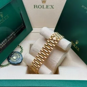 RLX Datejust m278278-0040 Champagne 31mm Dial President Bracelet Watch