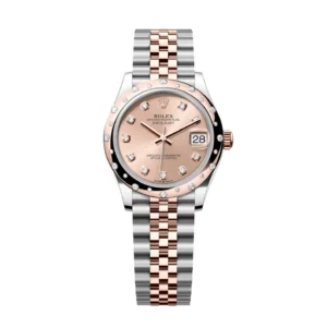 RLX Datejust m278341-0023/0024 Rosé Dial 31mm Oyster Bracelet