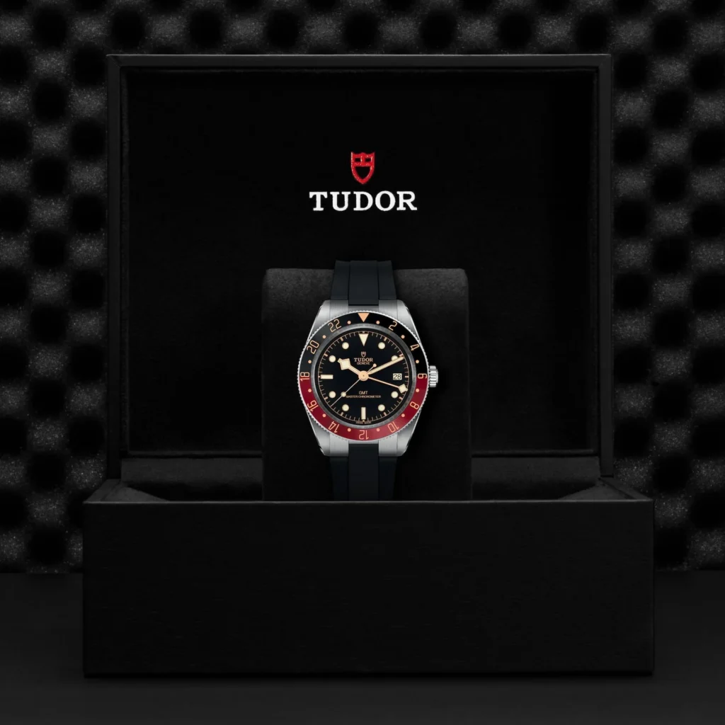 TUDOR Black Bay 58 GMT 39mm Black/Red Bezel Automatic Strap Watch M7939G1A0NRU-0002