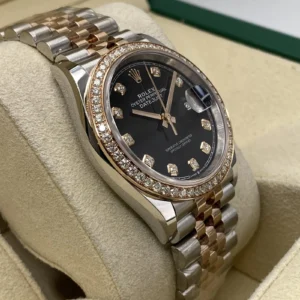 RLX Datejust 36mm 126281 Black Dial Jubilee Bracelet