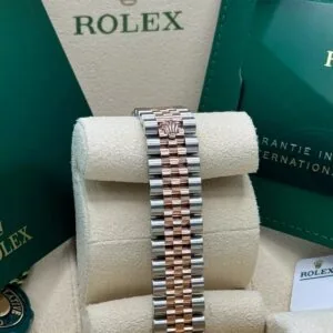 RLX Lady-Datejust 31mm 279171 Chocolate Diamond Oyster Stainless Steel and Rose Gold