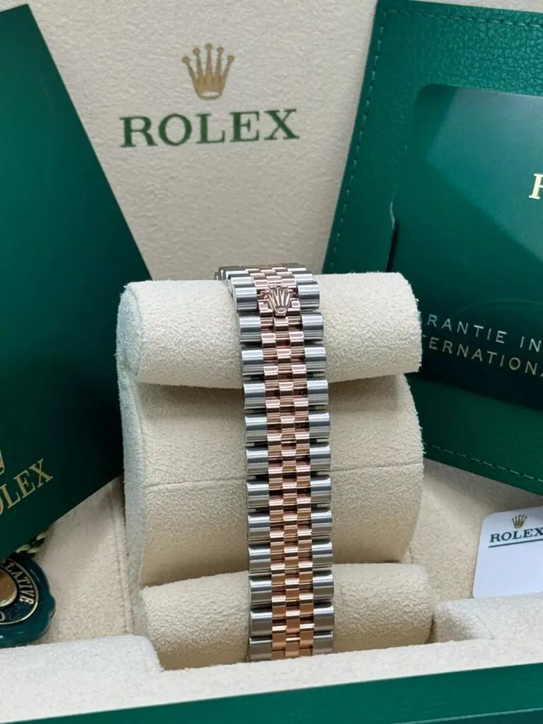 RLX Lady-Datejust 31mm 279171 Chocolate Diamond Oyster Stainless Steel and Rose Gold