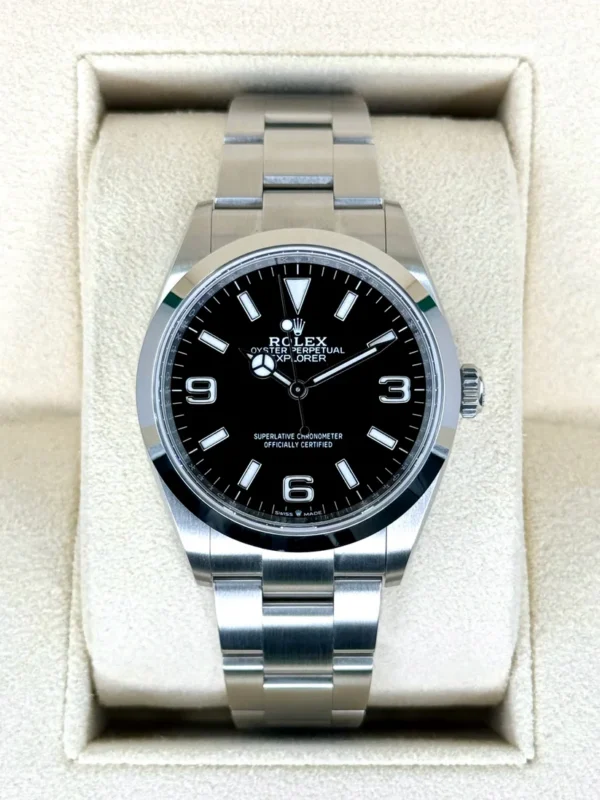 RLX Explorer 124270 Black 36mm Men’s Watch