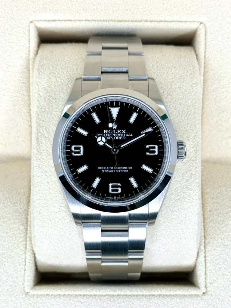 RLX Explorer 124270 Black 36mm Men’s Watch