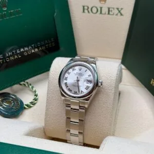 RLX Lady-Datejust 31mm m279160 Oyster Perpetual Silver Dial Oyster Bracelet
