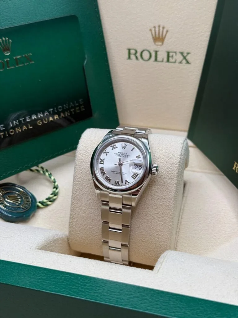 RLX Lady-Datejust 31mm m279160 Oyster Perpetual Silver Dial Oyster Bracelet