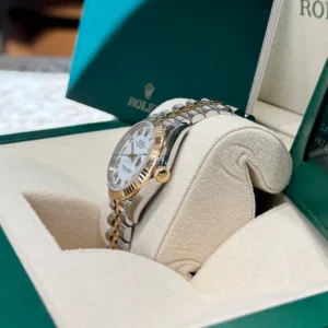 RLX Datejust m278273-0001/0002 31mm White Dial Stainless Steel and Yellow Gold Oyster Watch