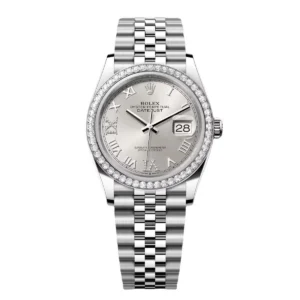 RLX Datejust 36mm 126284 Silver Dial Jubilee Bracelet