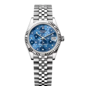 RLX Datejust m278274-0035/0036 Azzurro Blue Dial Oyster Watch