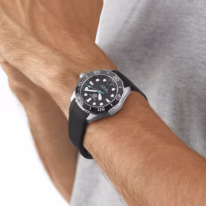 TAG Heuer Aquaracer Professional 300 Date 42mm Mens Watch Black Rubber WBP5110.FT6257
