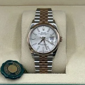 RLX Datejust 36mm 126201 Silver Dial Oyster Bracelet Watch