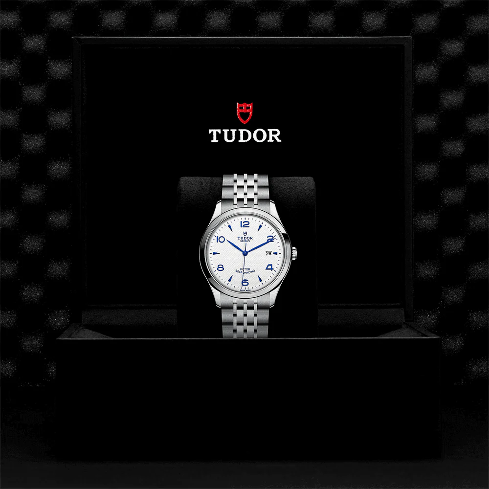 TUDOR 1926 41mm Opaline/Blue Arabic Dial Men's Automatic Bracelet Watch M91650-0005