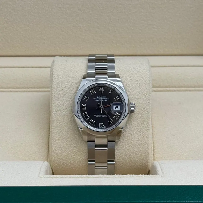 RLX Lady-Datejust 31mm m279160 Oyster Perpetual Dark Grey Dial Oyster Bracelet