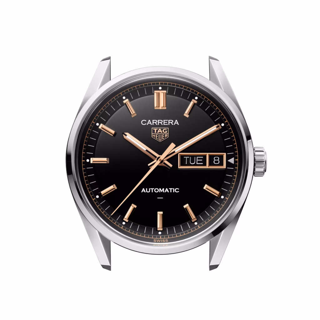 TAG Heuer Carrera Day-Date 41mm Mens Watch Black WDA2111.BA0043