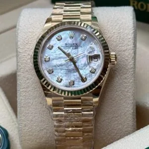 RLX Datejust m278278-0010 Mother-of-Pearl 31mm Dial President Bracelet Watch