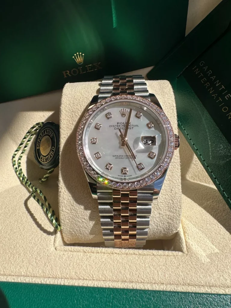 RLX Datejust 36mm 126281 Mother-of-Pearl Dial Jubilee Bracelet