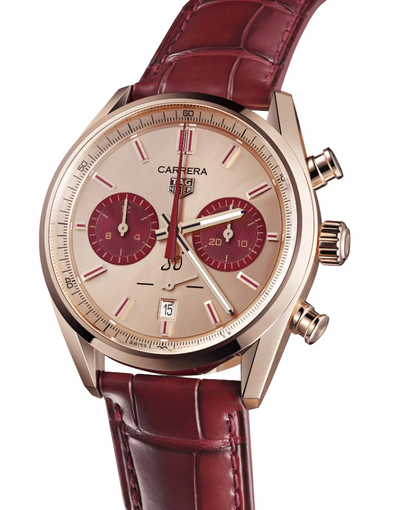 TAG Heuer Carrera Chronograph Automatic 42 mm Gold 5N CBN2048.FC8323