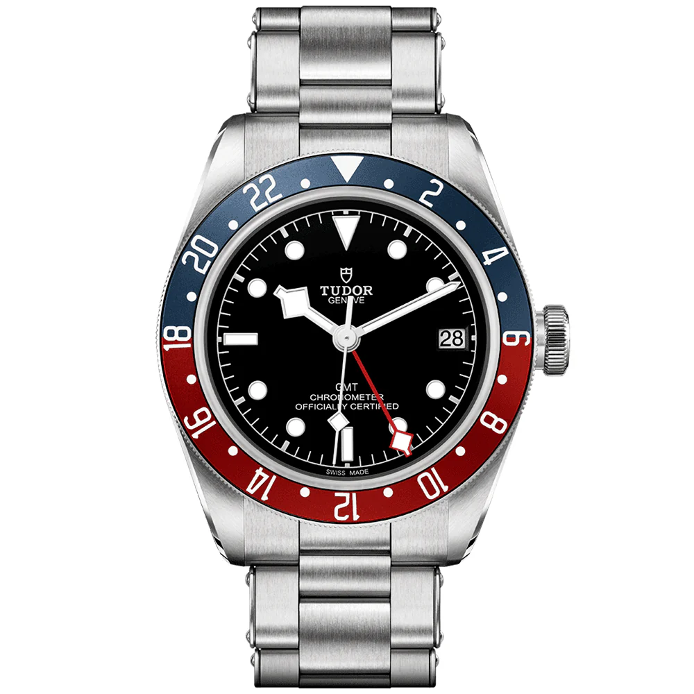TUDOR Black Bay GMT 41mm Black Dial Automatic Men's Bracelet Watch M79830RB-0001