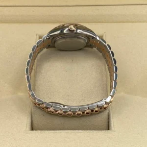 RLX Lady-Datejust 31mm 279171 Chocolate Diamond Set Oyster Stainless Steel and Rose Gold