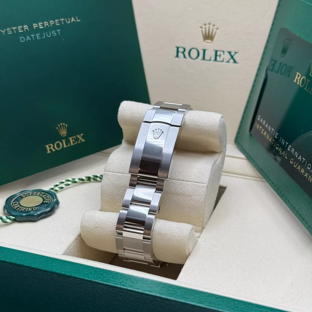 RLX Datejust 41mm Mint Green Dial Jubilee Bracelet Watch - 126334
