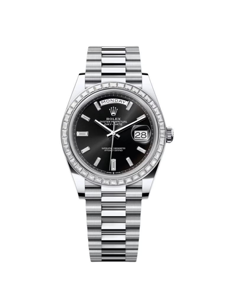 RLX Day-Date 40mm 228396TBR-0012 Black Diamond Dial