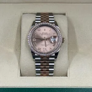 RLX Datejust 36mm 126281 Rose Dial Oyster 36mm Bracelet