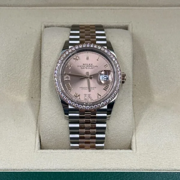 RLX Datejust 36mm 126281 Rose Dial Oyster 36mm Bracelet