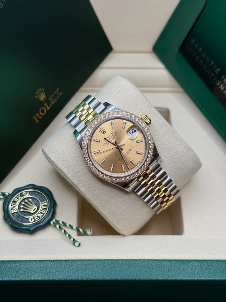 RLX Datejust m278383-0013/0014 31mm Champagne Dial Oyster Bracelet