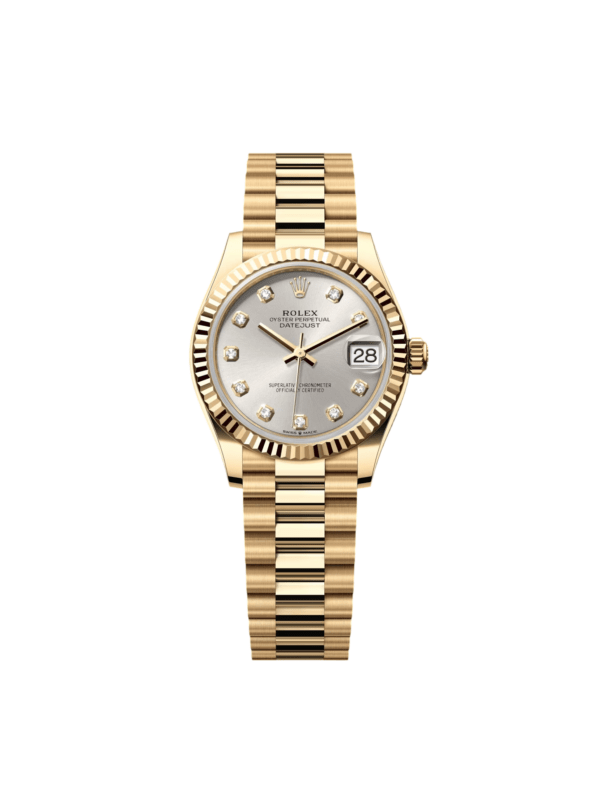 RLX Datejust m278278-0034 Silver 31mm Dial President Bracelet Watch