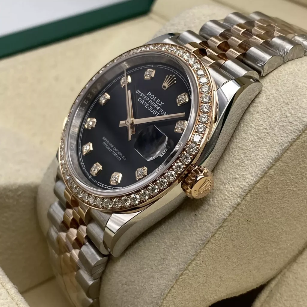 RLX Datejust 36mm 126281 Black Dial Jubilee Bracelet