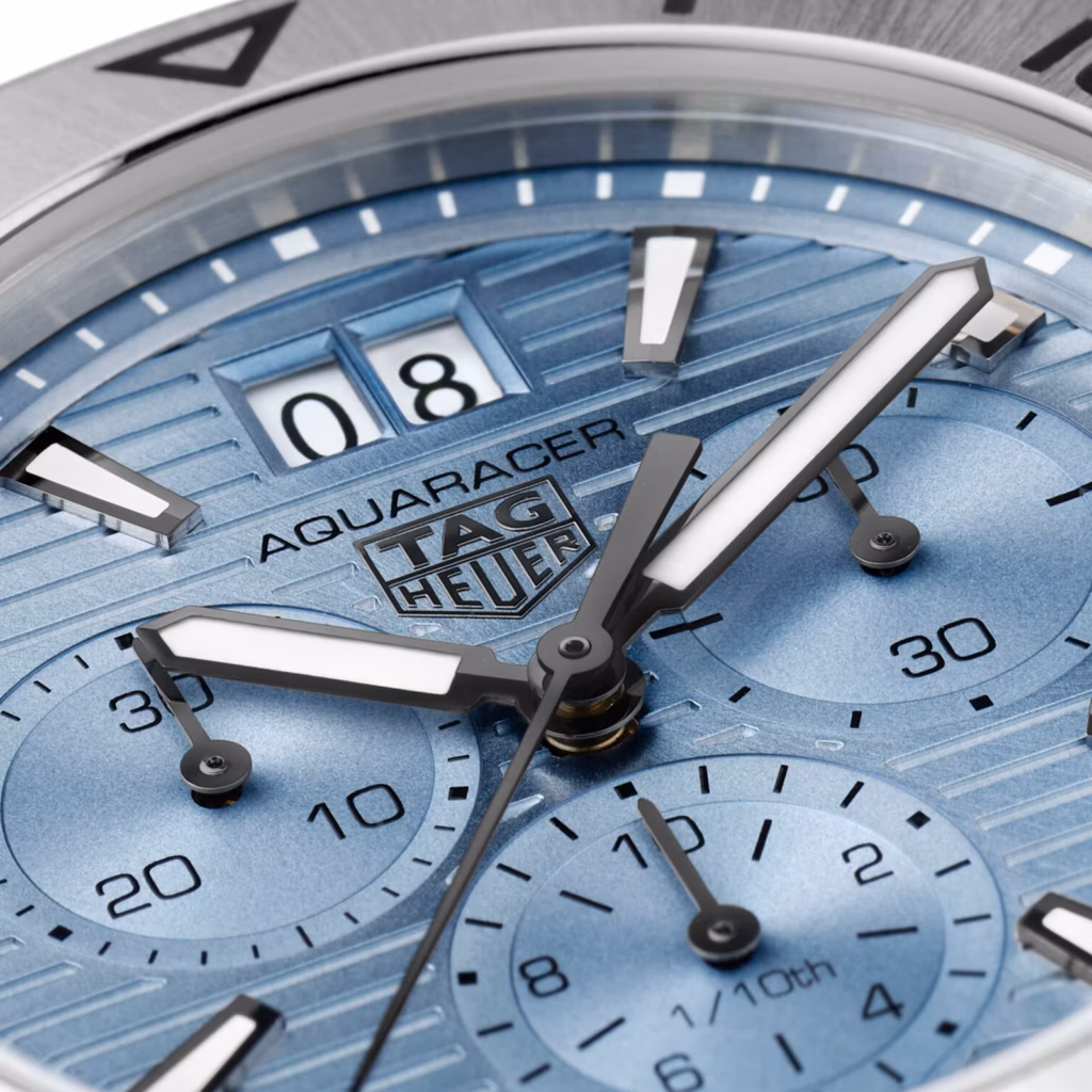 TAG Heuer Aquaracer Chronograph 40mm Mens Watch Blue CBP1112.BA0627