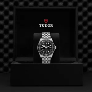 TUDOR Black Bay 41mm Black Dial & Bezel Men's Five-Link Bracelet Watch M7941A1A0NU-0003