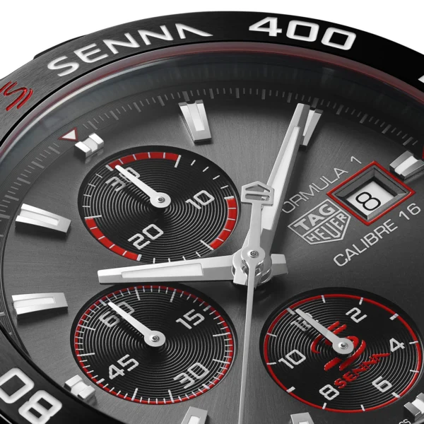 TAG Heuer Formula 1 Senna Special Edition 44mm Mens Watch CAZ201D.BA0633