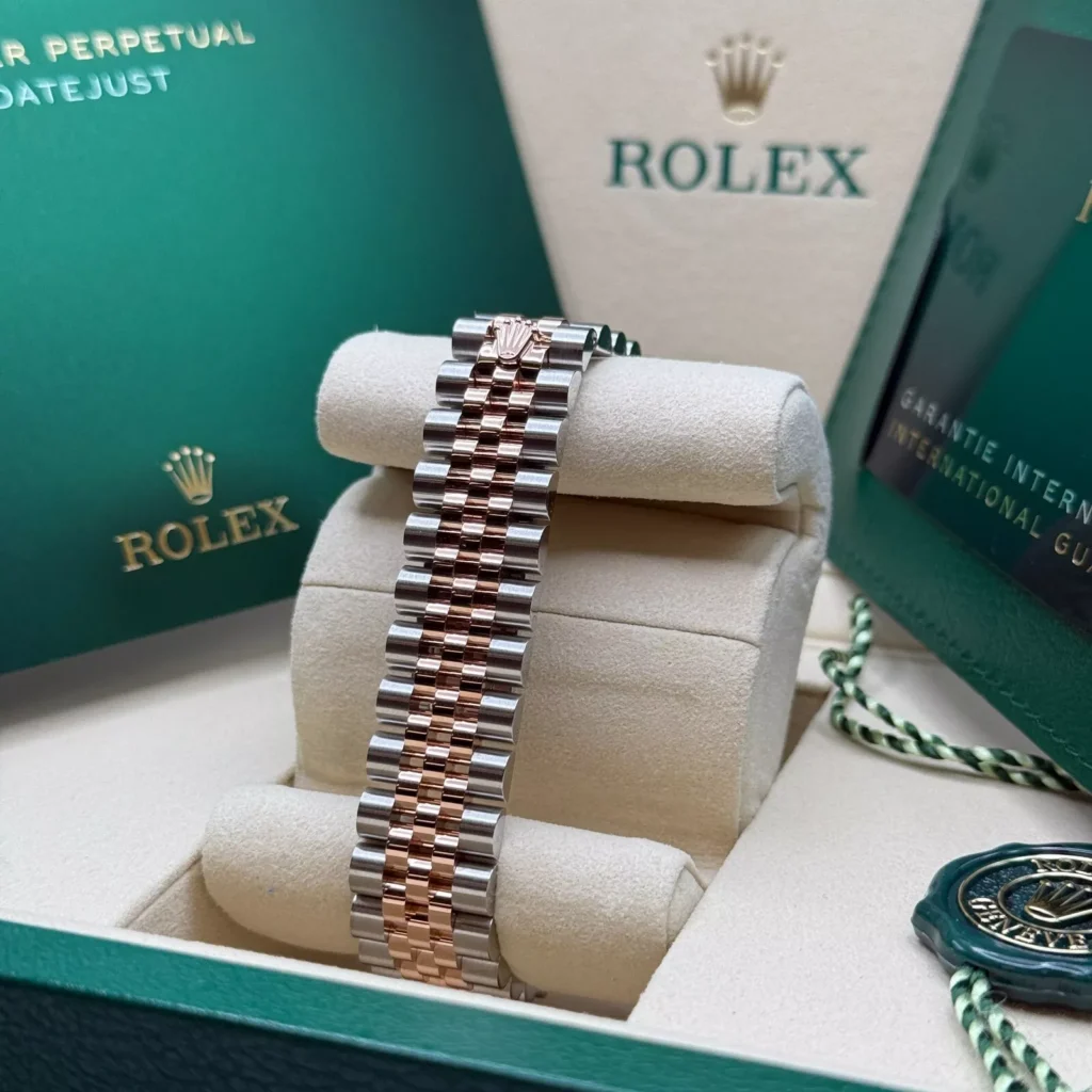 RLX Datejust m278271-0025/0026 White Mother-of-Pearl 31mm Dial Oyster Bracelet Watch
