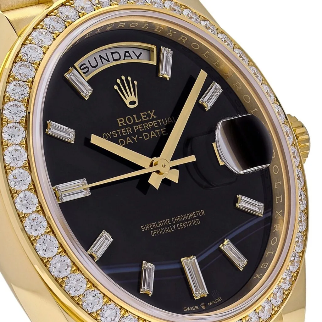 RLX Day-Date 40mm Black Onyx Dial 228348RBR-0039