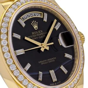 RLX Day-Date 40mm Black Onyx Dial 228348RBR-0039