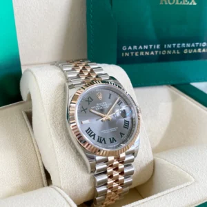 RLX Datejust 36mm 126231 Slate Dial Oyster Bracelet Watch
