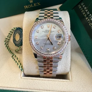 RLX Datejust 36mm 126281 Mother-of-Pearl Dial Jubilee Bracelet