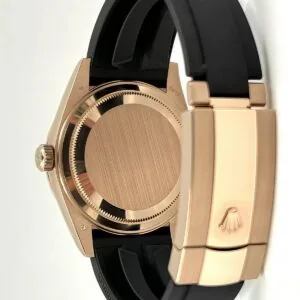 RLX Sky-Dweller 42mm Rose Gold White Dial Oysterflex - 336235