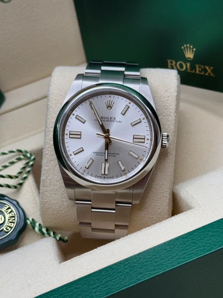 RLX Oyster Perpetual 36mm 126000-0001 Silver Dial Oyster Bracelet