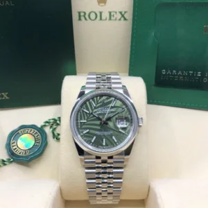 RLX Datejust 36mm 126200 Green Dial Watch