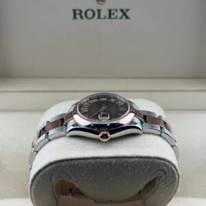 RLX Datejust m278241-0003/0004 Chocolate 31mm Dial Oyster Bracelet Watch