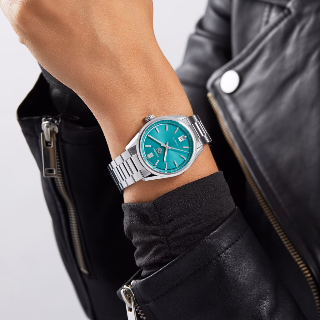 TAG Heuer Carrera Date 36mm Unisex Watch Turquoise WBN2316.BA0001