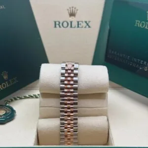 RLX Lady-Datejust 31mm 279381RBR Aubergine Diamond Dial Oyster Bracelet