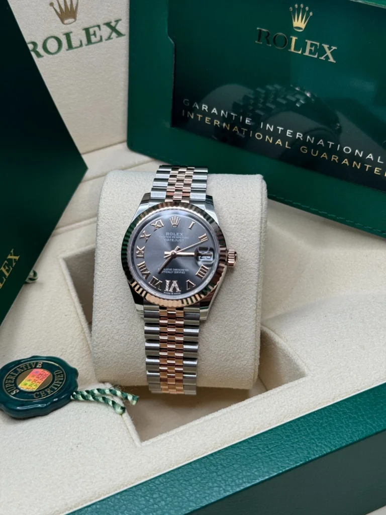 RLX Datejust m278271-0029/0030 Slate 31mm Dial Oyster Bracelet Watch