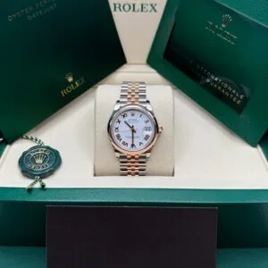 RLX Datejust m278241-0001/0002 White 31mm Dial Oyster Bracelet Watch
