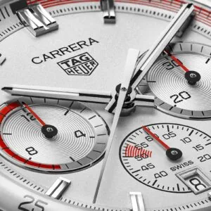 TAG Heuer Carrera Chronosprint X Porsche Special Edition 42mm Mens Watch Silver CBS2011.FC6529