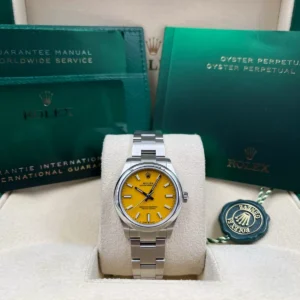 RLX Oyster Perpetual 31mm 277200 Yellow Index