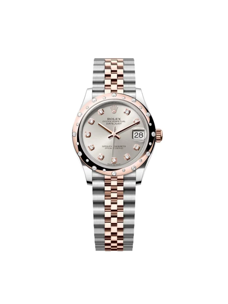 RLX Datejust m278341-0015/0016 Silver Dial 31mm Oyster Bracelet